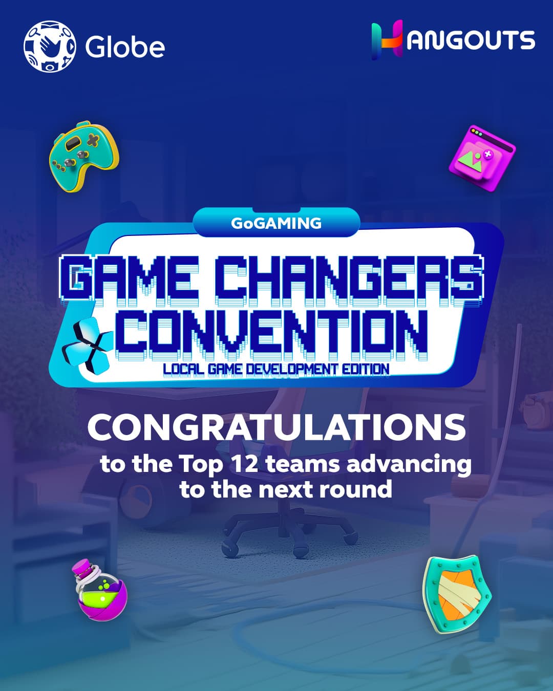 Top 12 Nationwide: Globe Hangouts GoGAMING
