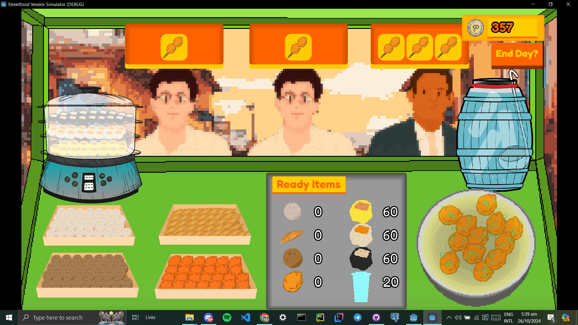 Streetfood Vendor Simulator