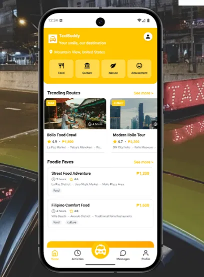 TaxiBuddy project preview